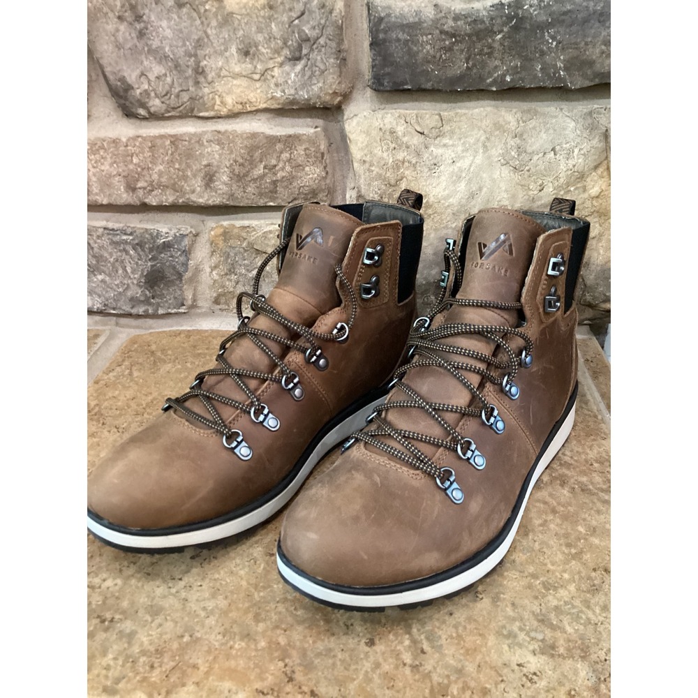 Forsake Davos High Mens 10.5 Toffee Caramel Waterproof Leather Hiking Boots New